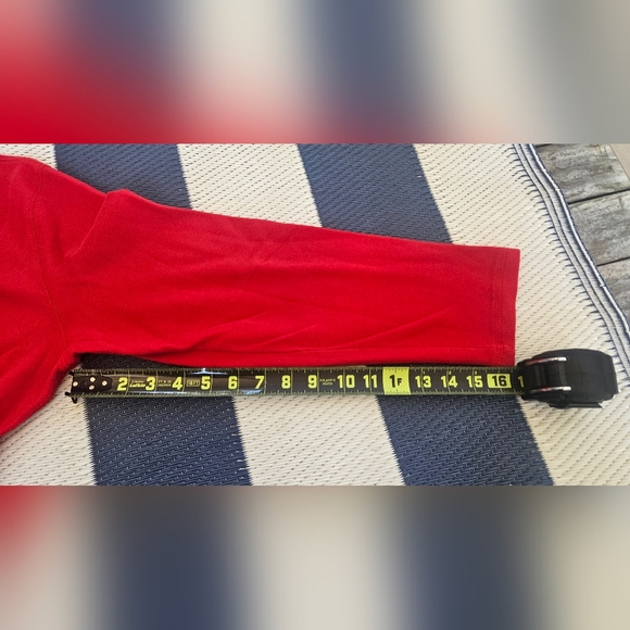 EUC Eddie Bauer Sweater X-Large Brick Red Button Front Cardigan - Picture 5 of 10